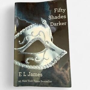 Fifty Shades Darker By E. L. James Paperback Book - Excellent